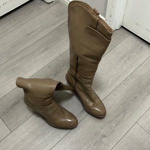 Frye Company Tan Leather Boots